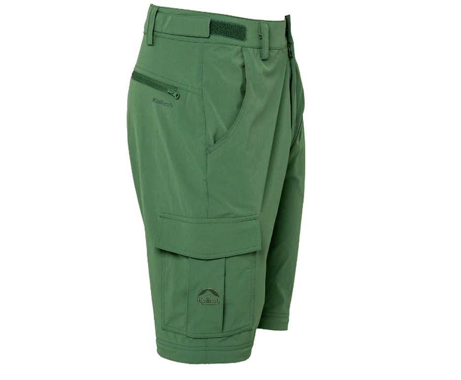 Calça Bermuda Masculina Kailash Atakama Verde Militar