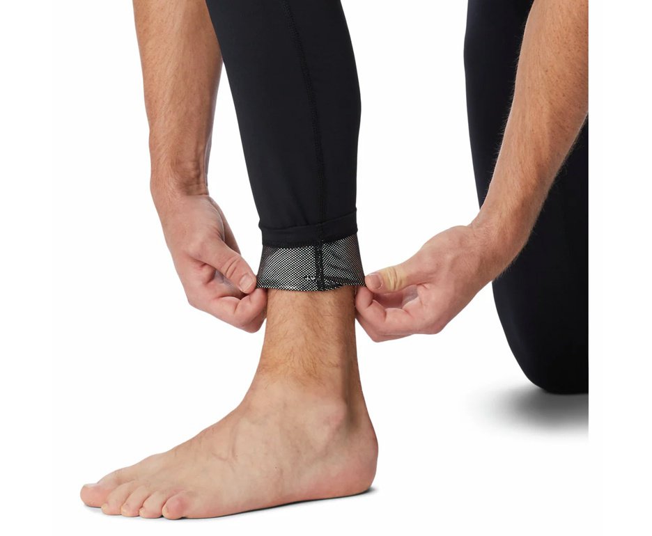 Calça segunda pele Columbia Masculina Midweight Stretch Tight Black