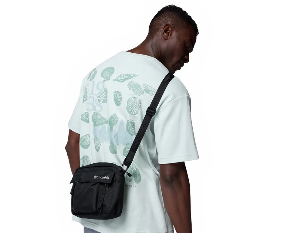 Bolsa Columbia Tiracolo Street Transit Side Bag Black