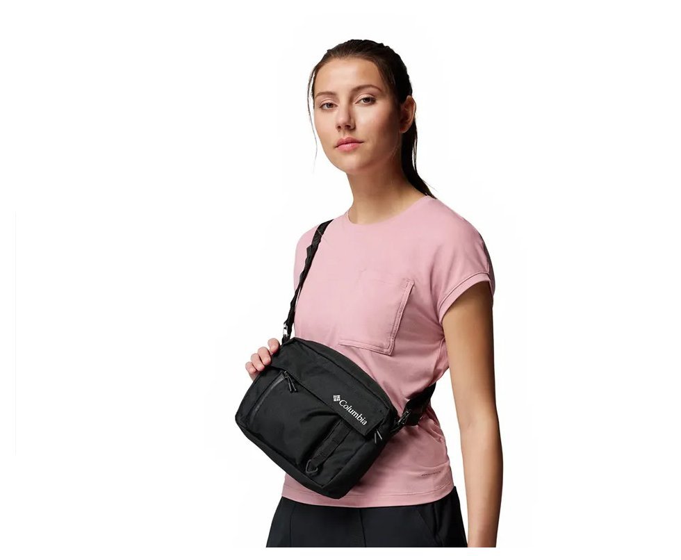 Bolsa Columbia Tiracolo Street Transit Side Bag Black