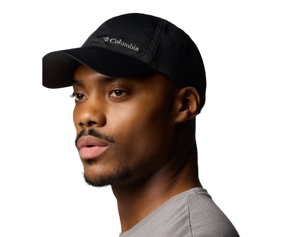 Bone Columbia Coolhead III Ball Cap Black