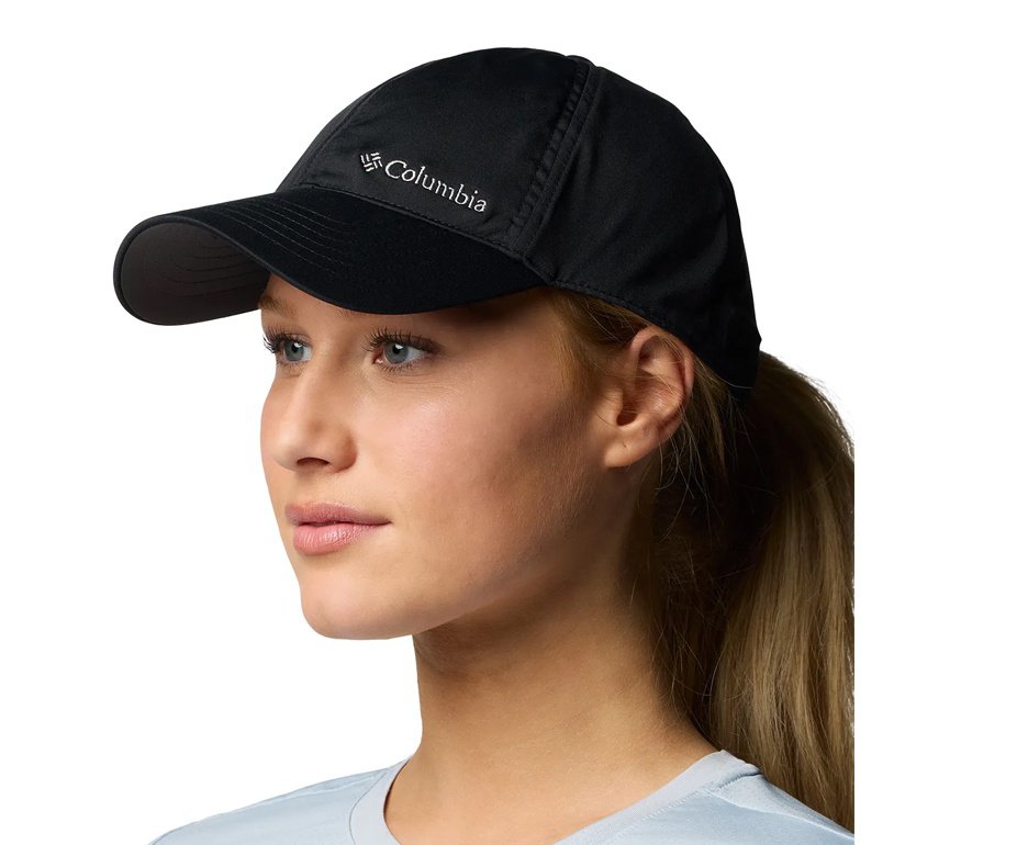 Bone Columbia Coolhead III Ball Cap Black