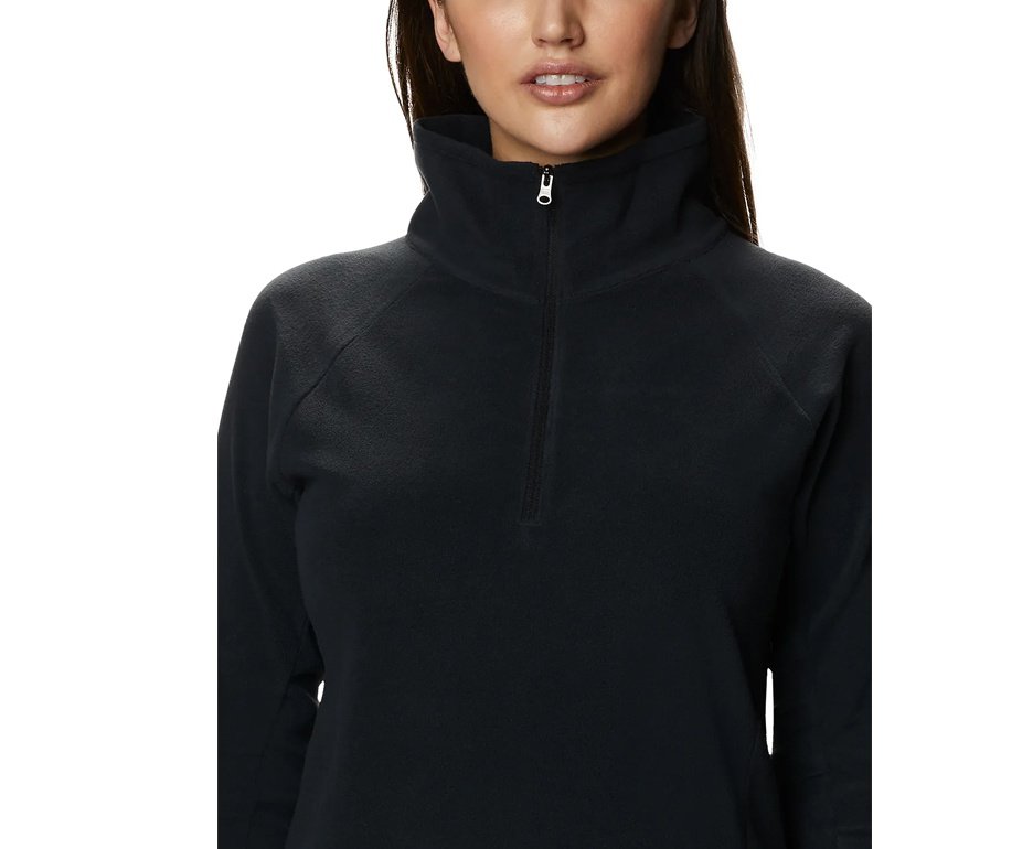 Blusão Columbia Feminino Glacial IV 1/2 Zip Black
