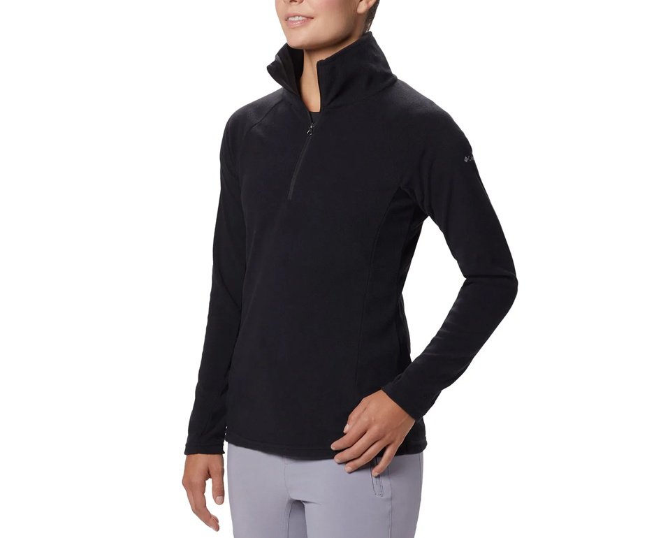 Blusão Columbia Feminino Glacial IV 1/2 Zip Black