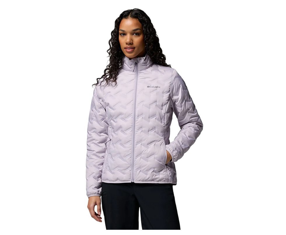 Jaqueta Columbia Feminina Delta Ridge II Down Lavander Pearl