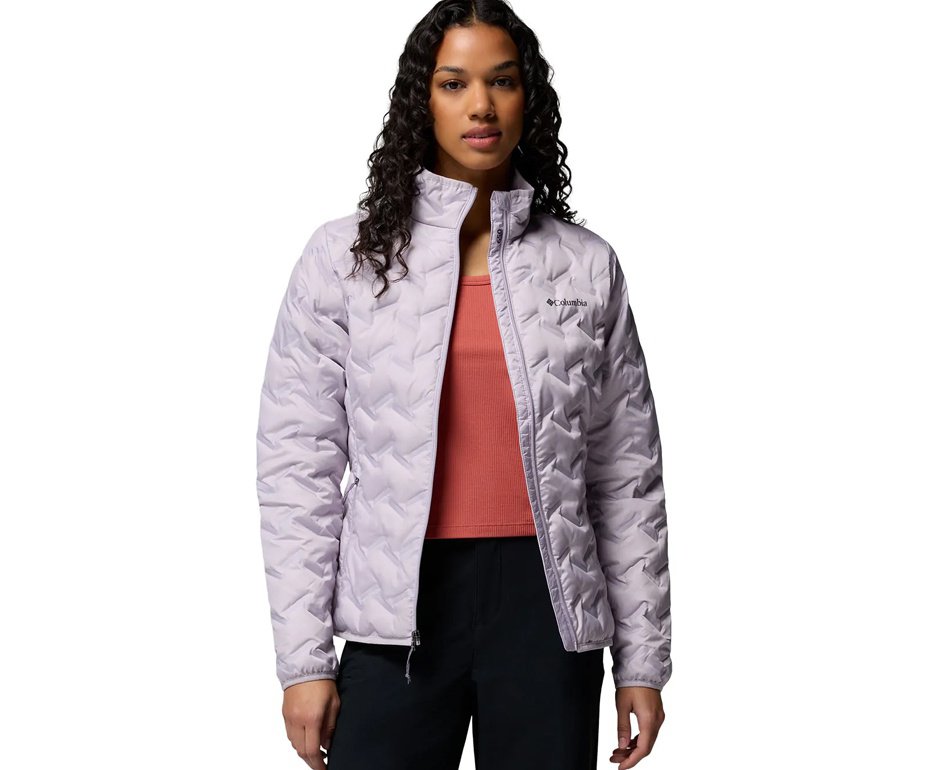 Jaqueta Columbia Feminina Delta Ridge II Down Lavander Pearl