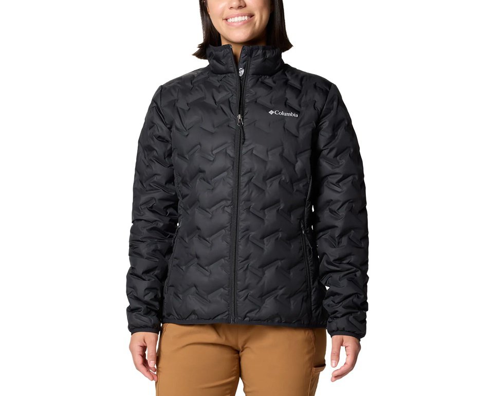 Jaqueta Columbia Feminina Down Delta Ridge™ II - Black - Isolamento em plumas 650 Fill
