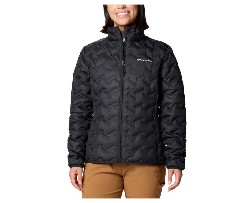 Jaqueta Columbia Feminina Down Delta Ridge™ II - Black - Isolamento em plumas 650 Fill