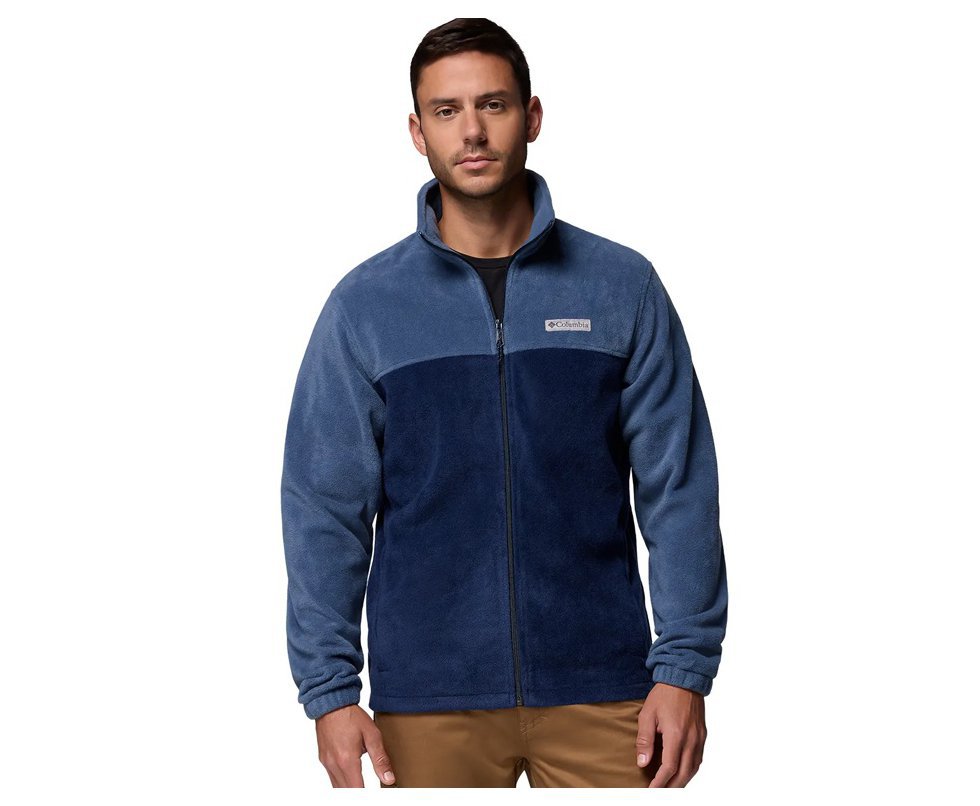 Jaqueta Columbia Masculina Fleece Steens Mountain Full Zip Dark Mountain/ Coll