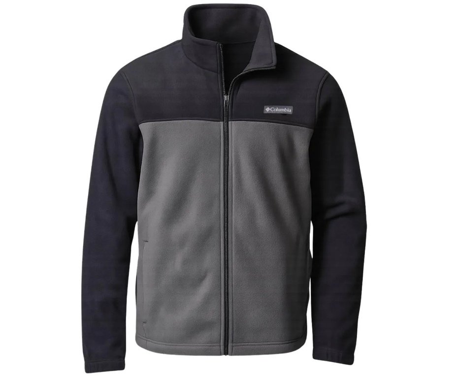 Jaqueta Columbia Masculina Fleece Steens Mountain Full Zip Black, Grill