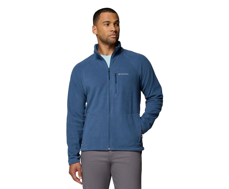 Jaqueta Columbia Masculina Fast Trek II Full Zip Fleece Dark Mountain