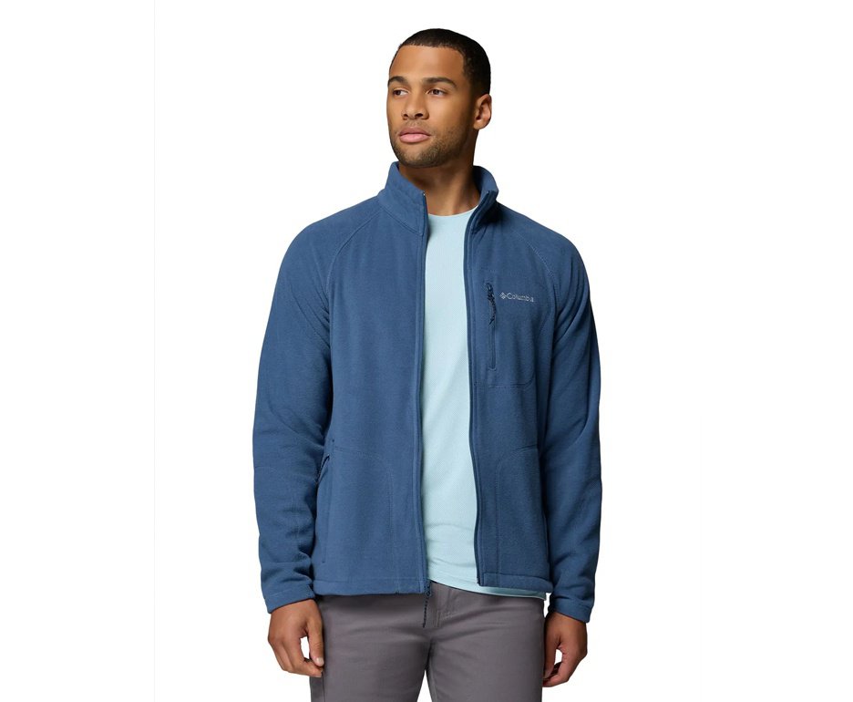 Jaqueta Columbia Masculina Fast Trek II Full Zip Fleece Dark Mountain