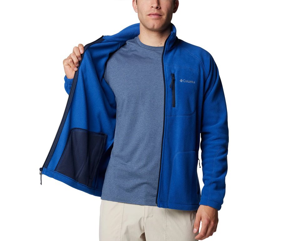 Jaqueta Columbia MasculinaFast Trek II Full Zip Fleece Mountain Blue