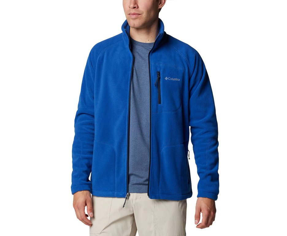 Jaqueta Columbia MasculinaFast Trek II Full Zip Fleece Mountain Blue