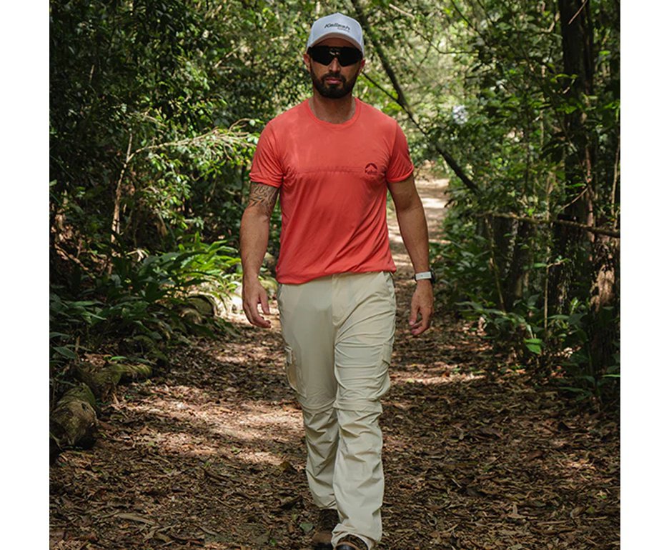 Calça Bermuda Kailash Masculina Bege Atakama