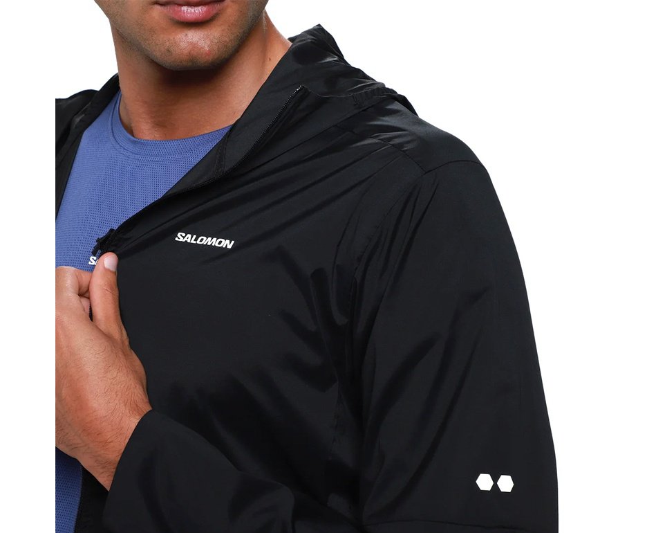 Jaqueta Salomon Sense Aero Wind Masculina - Preto