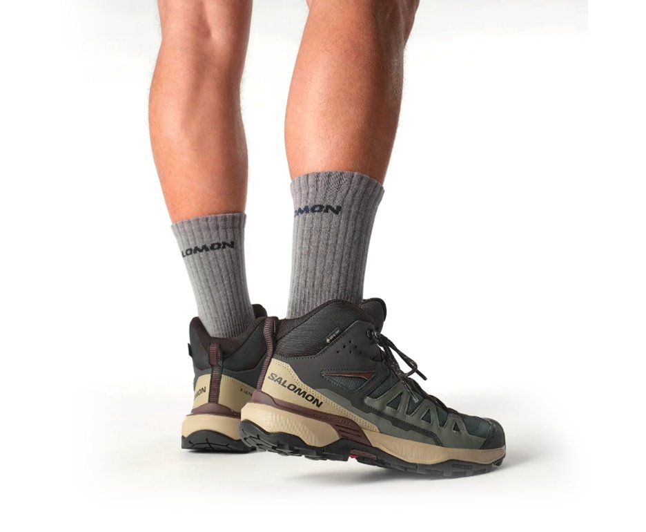 Bota Salomon X Ultra 360 MID GTX Masculina - Phantm/ Dsrtan