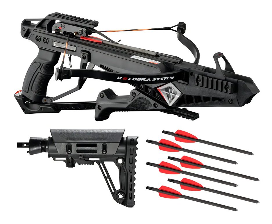 Besta / Balestra Ek Archery Recurva R9 Cobra System Crossbow - Black