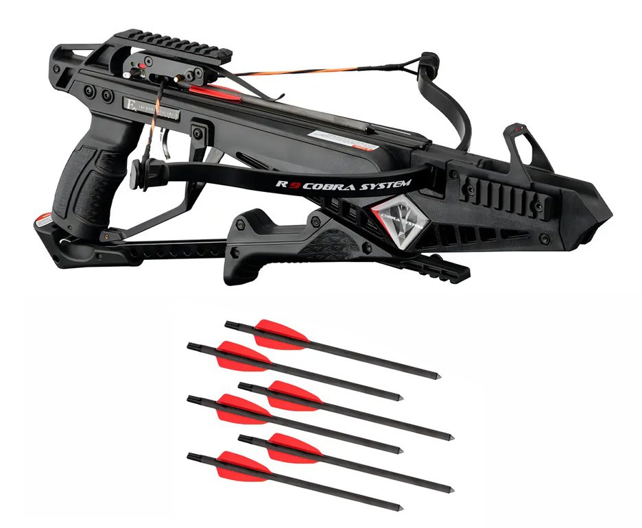 Besta / Balestra Ek Archery Recurva R9 Cobra System Crossbow - Black