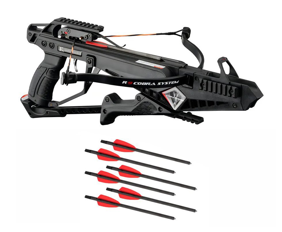 Besta / Balestra Ek Archery Recurva R9 Cobra System Crossbow - Black