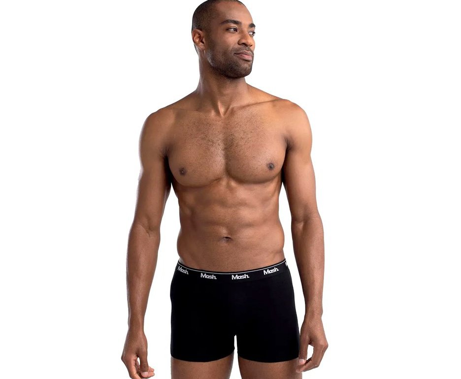 Kit 4 Cuecas Mash Boxer Box Algodão Cotton Original