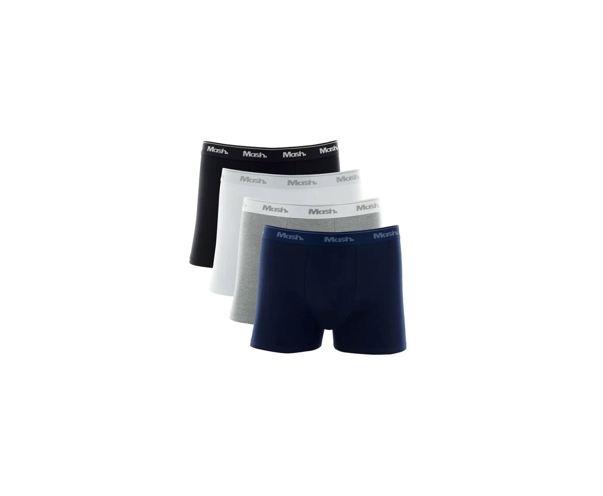 Kit 8 Cuecas Mash Boxer Box Algodão Cotton Original - TAM M