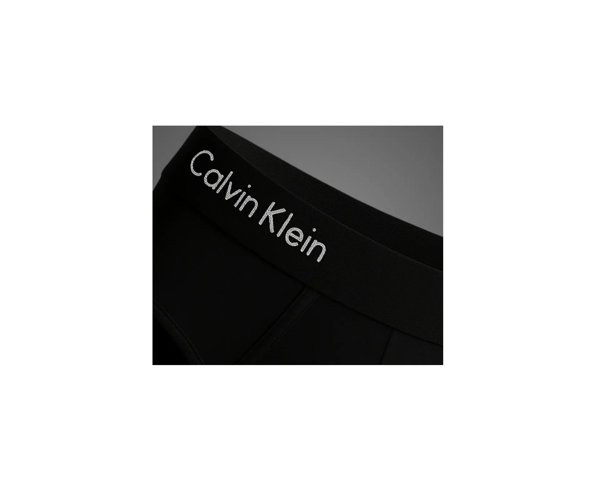 Kit 2 Cueca Calvin Klein Brief Cotton CK C13.01 - Preta
