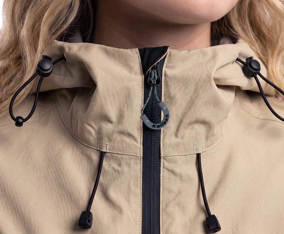 Jaqueta Kailash Anorak 3x1 Fitz Roy Feminina Off White/Preto