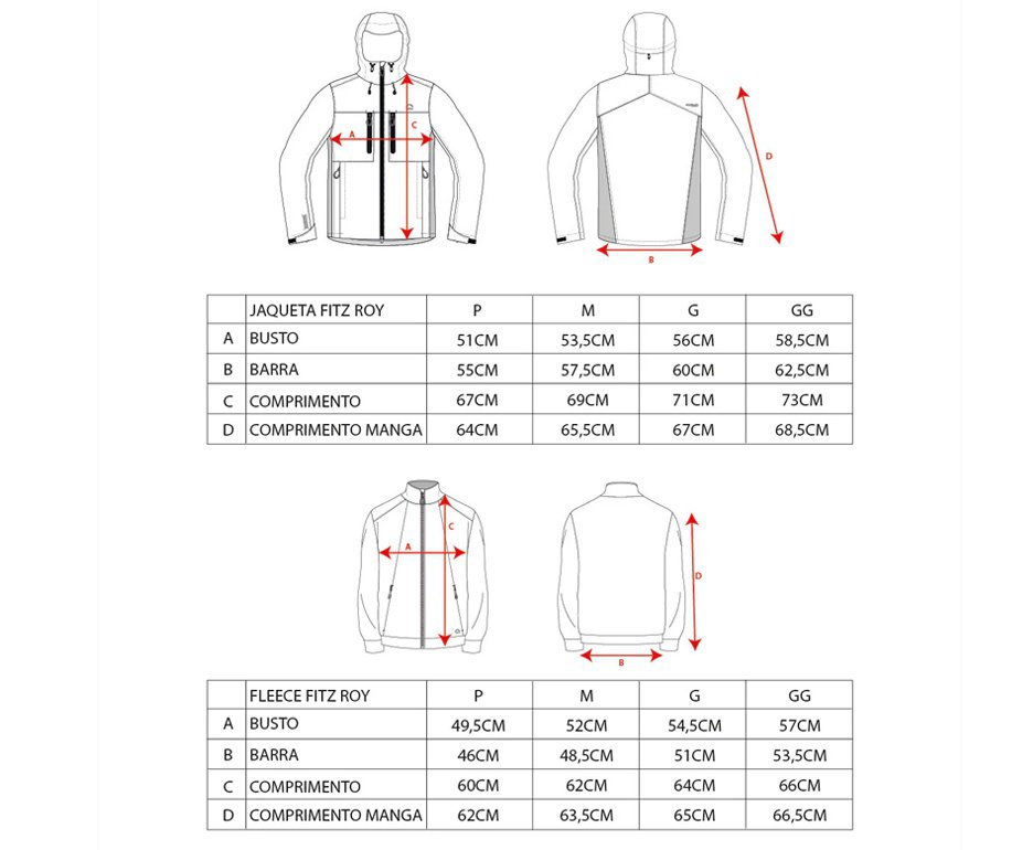 Jaqueta Kailash Anorak 3x1 Fitz Roy Feminina Off White/Preto