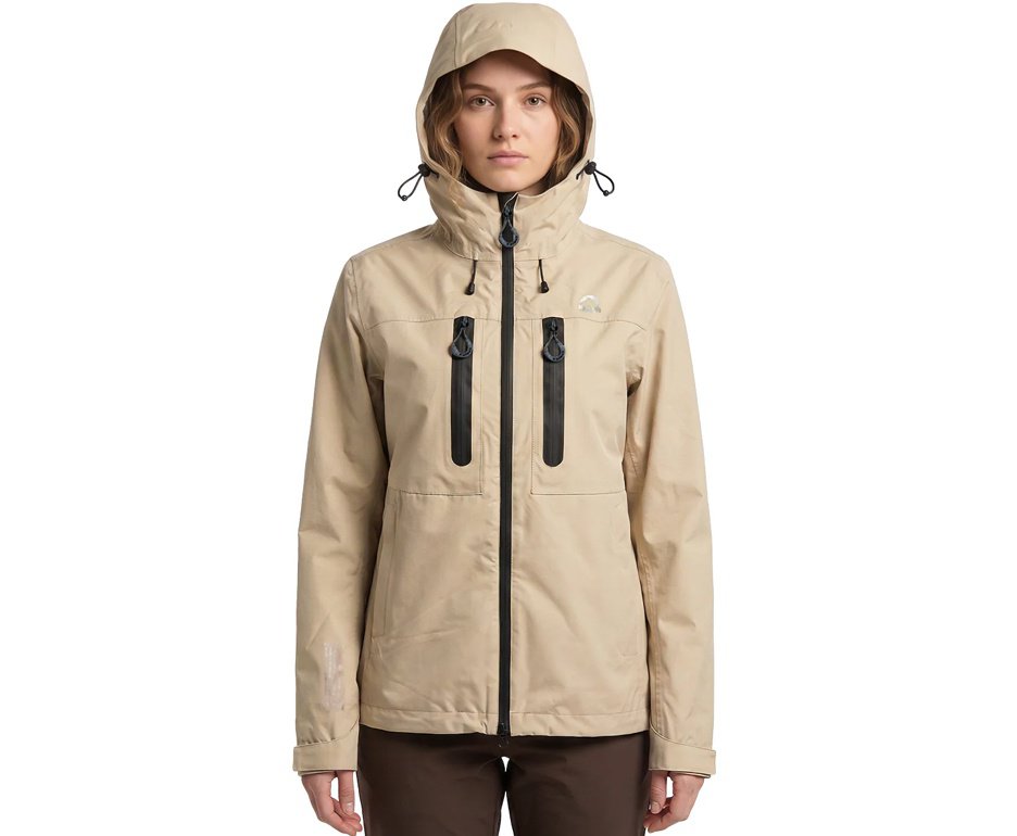 Jaqueta Kailash Anorak 3x1 Fitz Roy Feminina Off White/Preto
