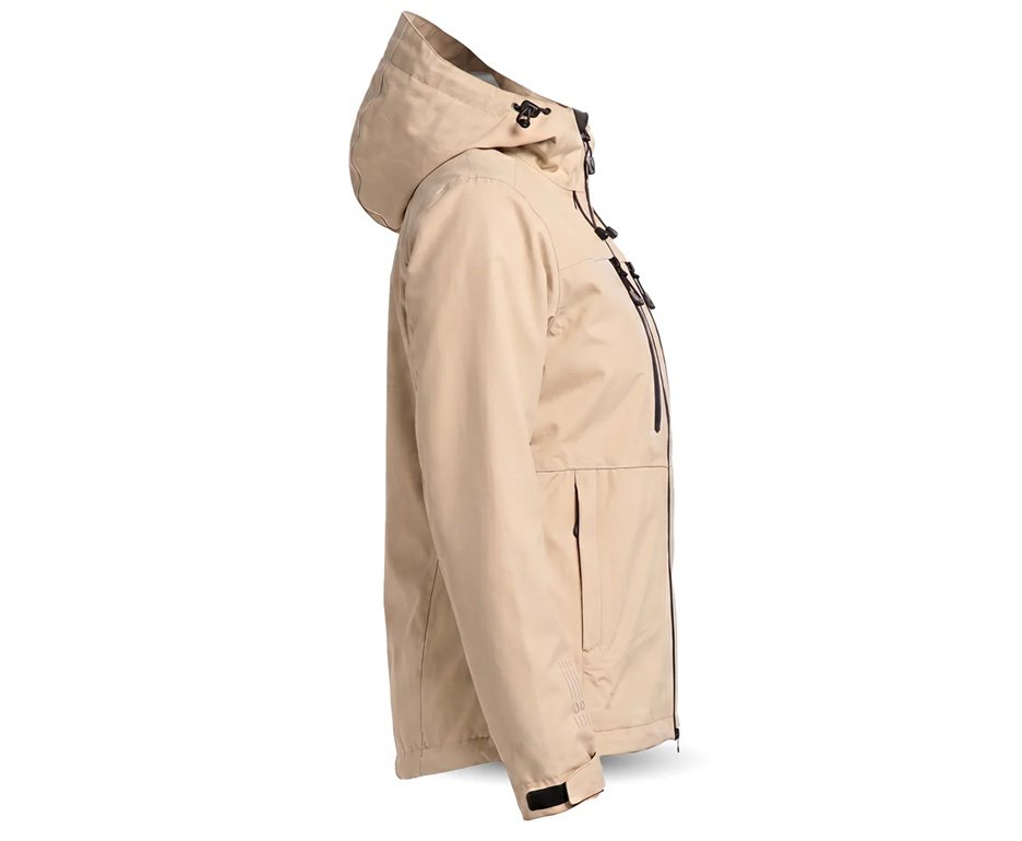 Jaqueta Kailash Anorak 3x1 Fitz Roy Feminina Off White/Preto