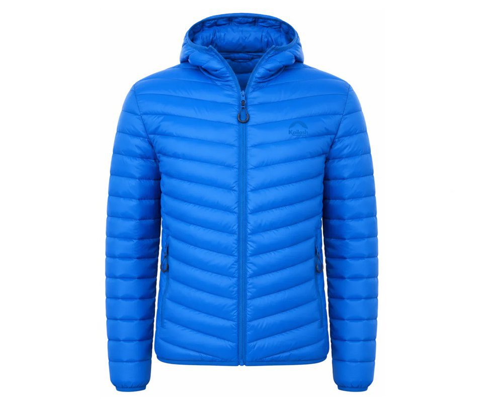 Jaqueta Puffer Masculina Kailash Patagônia Sintética Ciano