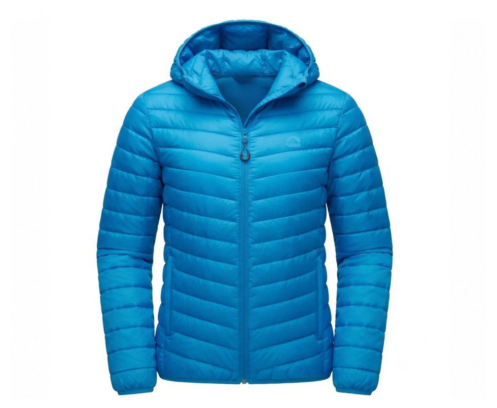 Jaqueta Puffer Kailash Patagonia Sintetica Feminina - Ciano