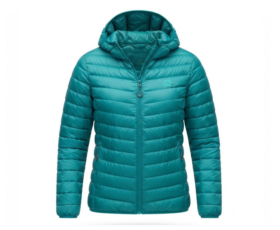 Jaqueta Puffer Kailash Patagônia Sintética Feminina Esmeralda