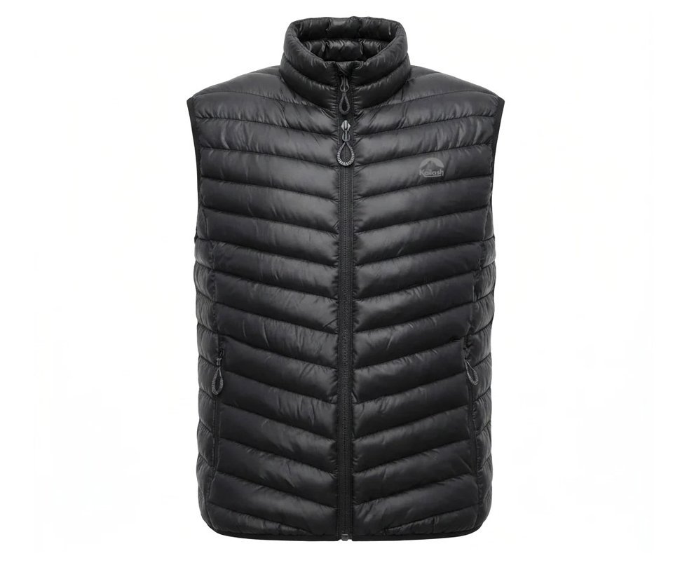 Colete Kailash Puffer Patagonia Sintetico Masculino- Preto