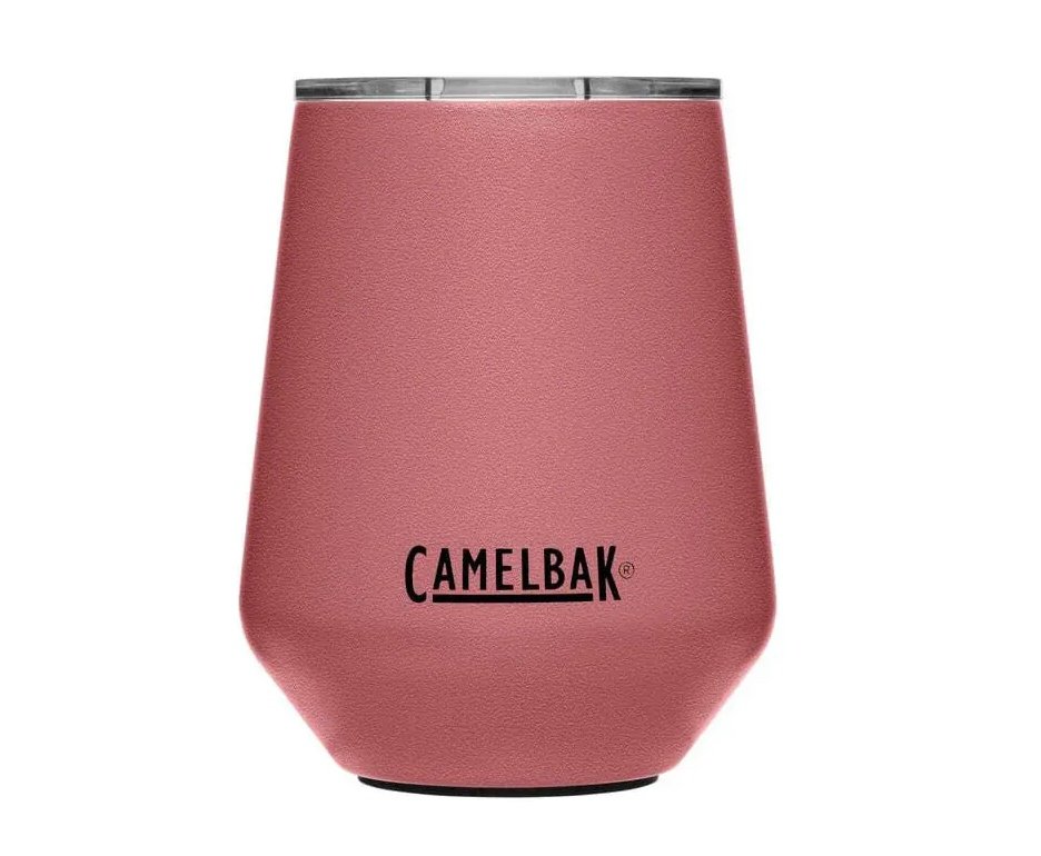 Taça para Vinho Térmica em Aço Inox CamelBak 350ml Wine Tumbler - Rosado Terra