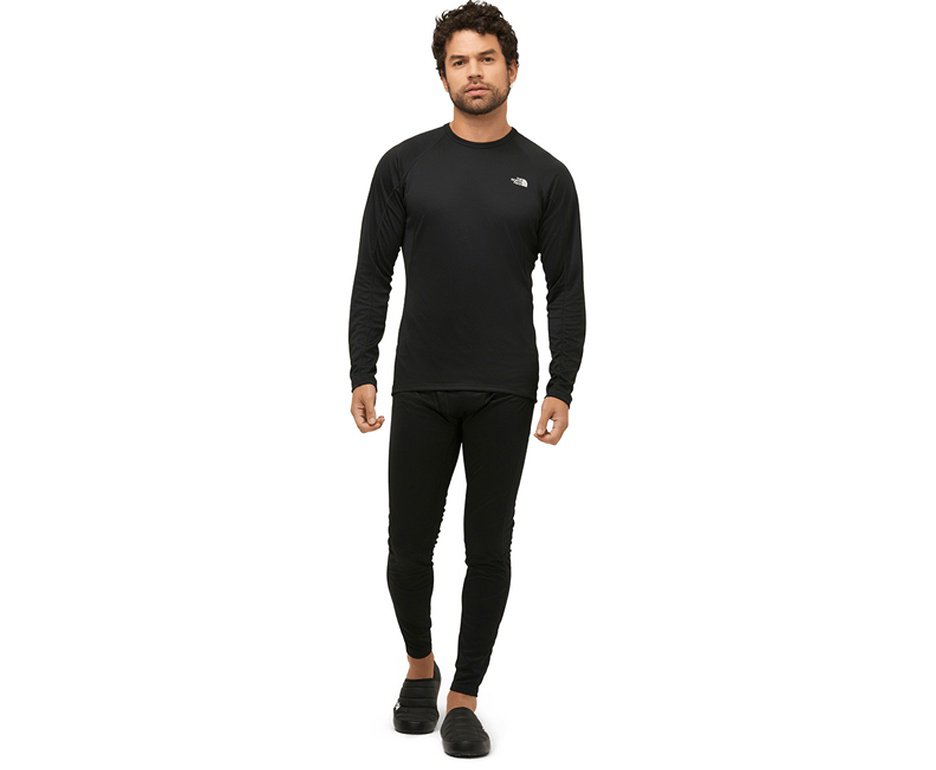 Camiseta Masculina The North Face Warm Crew Neck Preto