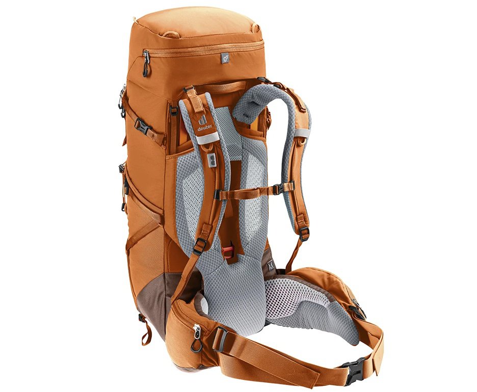Mochila Deuter para Trekking Aircontact Core 35+10 SL Laranja