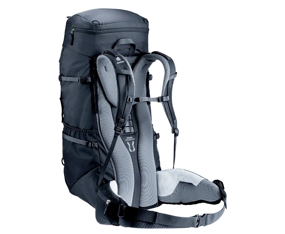 Mochila Deuter Trekking Lite 55 + 10 - Preto