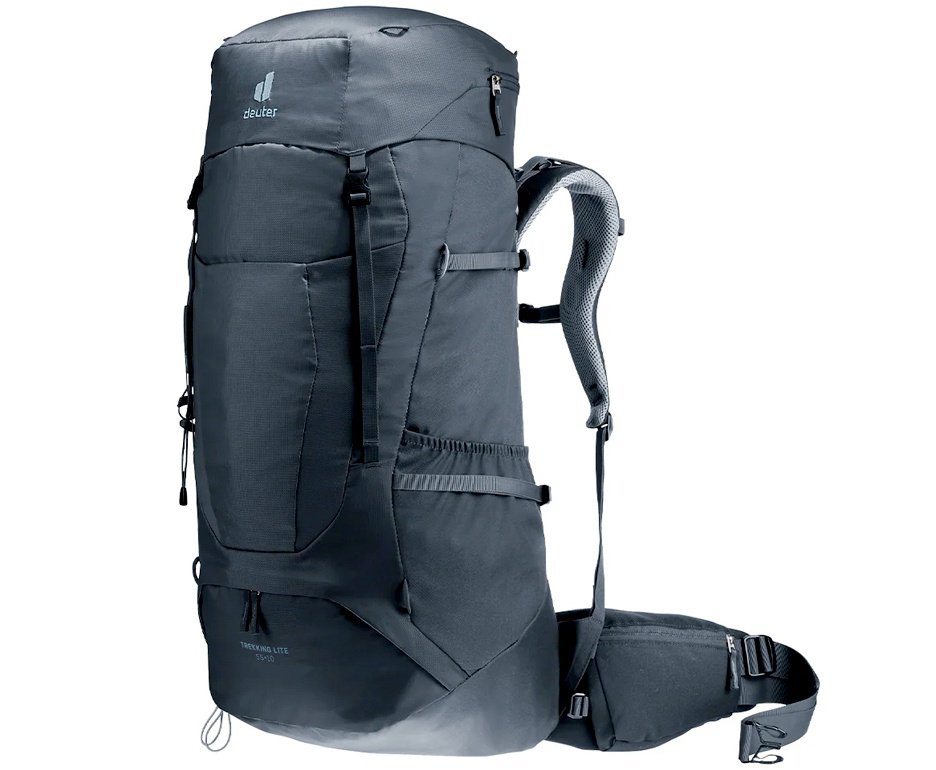 Mochila Deuter Trekking Lite 55 + 10 - Preto