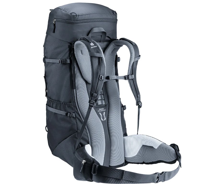 Mochila Deuter Trekking Lite 55 + 10 - Preto