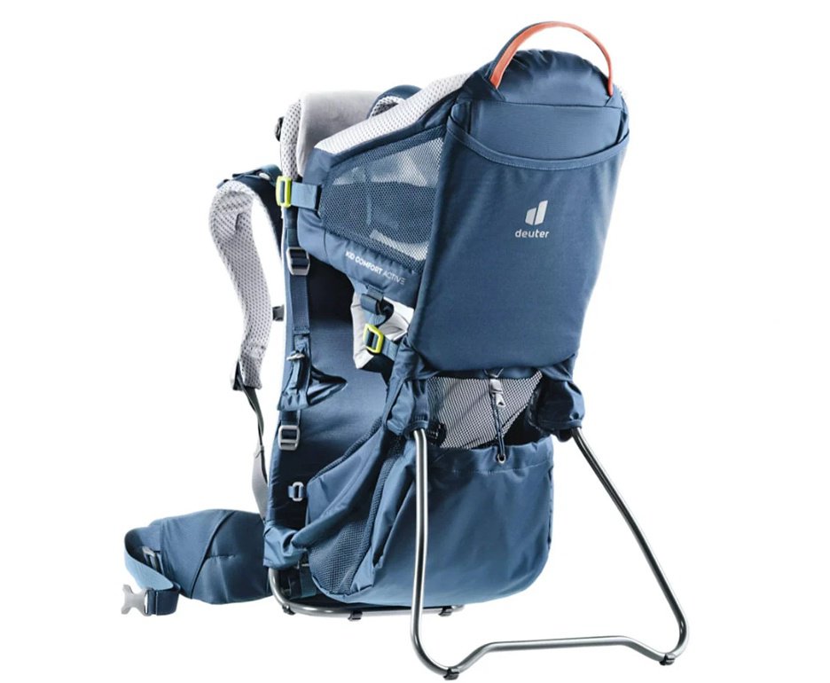 Mochila de Transporte para Bebê Até 21Kg Deuter Kid Comfort Active - Azul