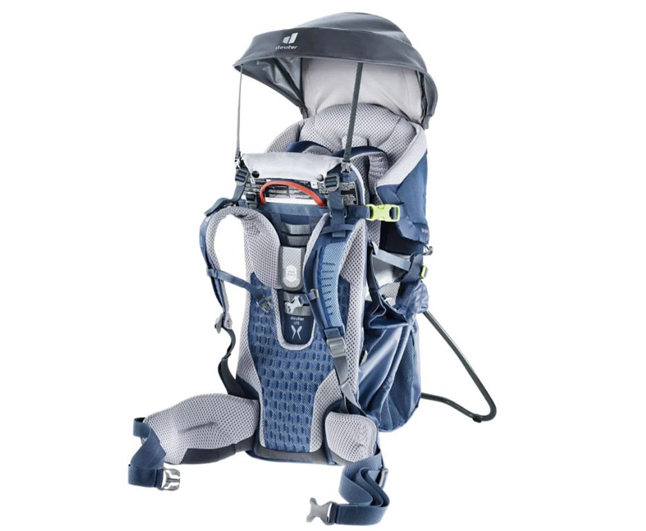 Mochila de Transporte para Bebê Até 21Kg Deuter Kid Comfort Active - Azul