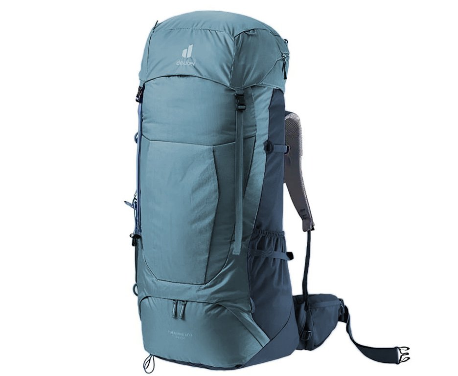Mochila Deuter Trekking Lite 65 + 10 - Azul