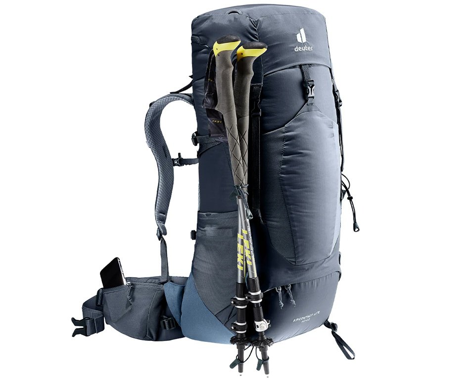 Mochila Deuter Aircontact Lite 40+10 2026 - Preto