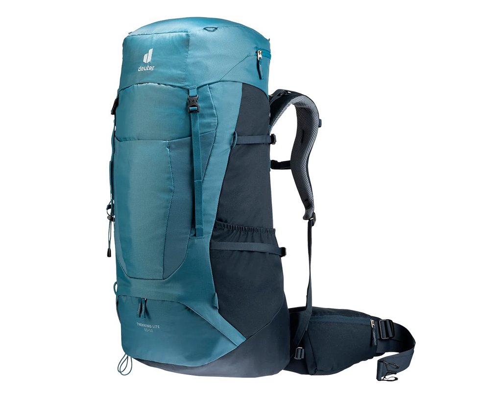 Mochila Deuter Trekking Lite 55 + 10 Azul Marinho
