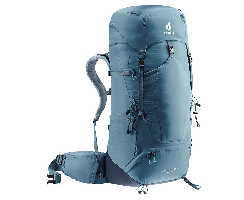 Mochila Deuter Aircontact Lite 50+10 - New Azul