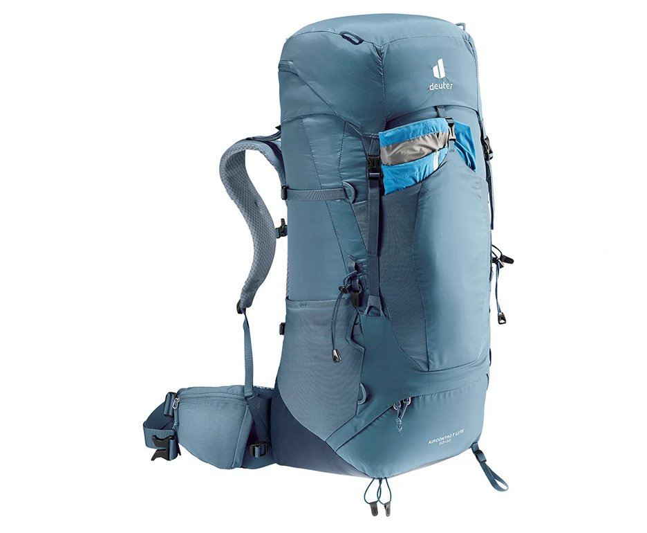 Mochila Deuter Aircontact Lite 50+10 - New Azul