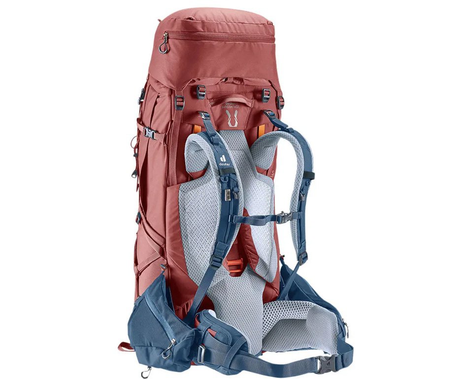 Mochila Cargueira Deuter Aircontact X 60+15 SL - Vermelho
