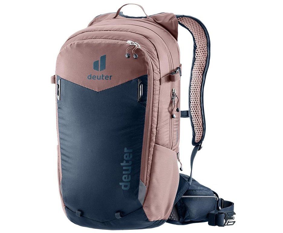 Mochila Deuter Exp 14 New  - Azul e Vermelho